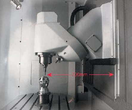 Kaast Milling 5 axis VMC