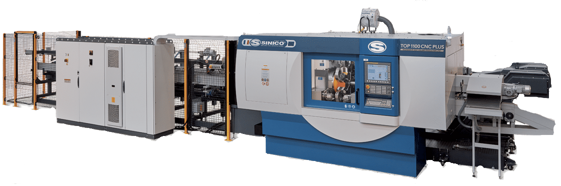 Sinico Top 1100 CNC machine with loader ed